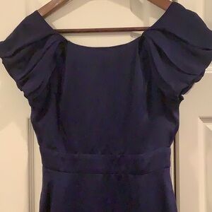 BCBGeneration navy purple short dress
